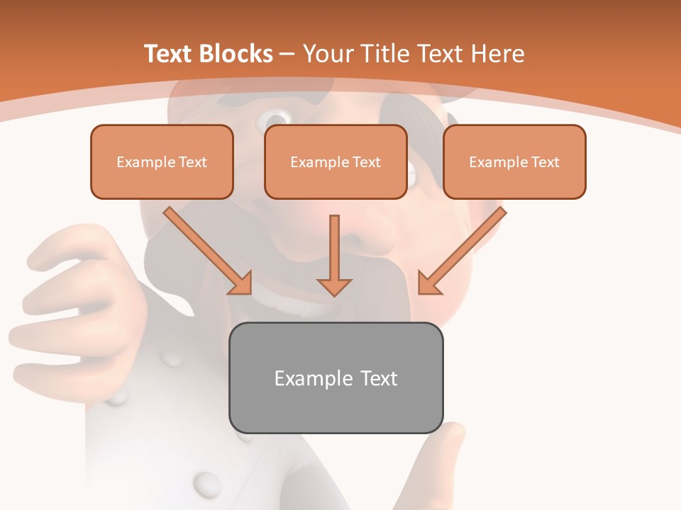 Menu Dish Person PowerPoint Template