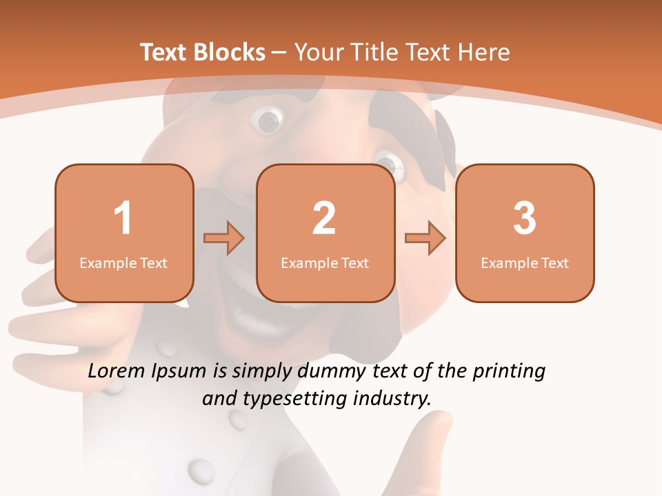 Menu Dish Person PowerPoint Template
