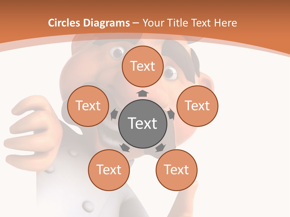 Menu Dish Person PowerPoint Template