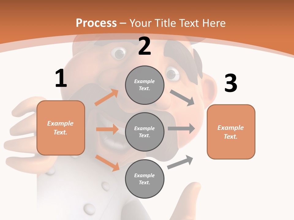 Menu Dish Person PowerPoint Template