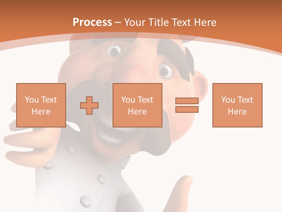 Menu Dish Person PowerPoint Template
