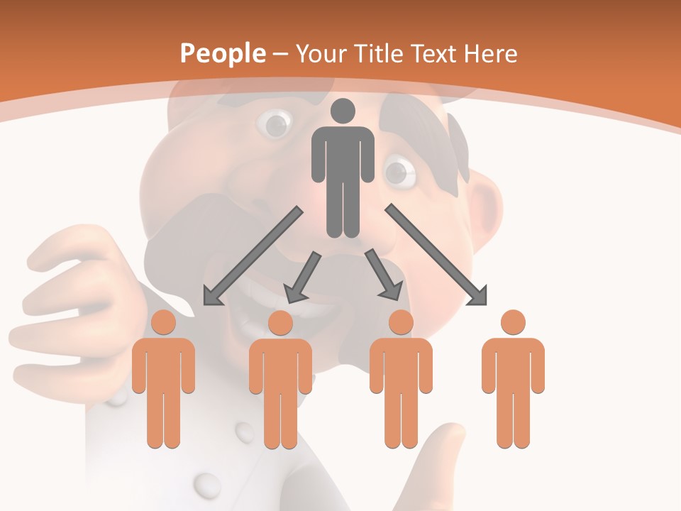 Menu Dish Person PowerPoint Template