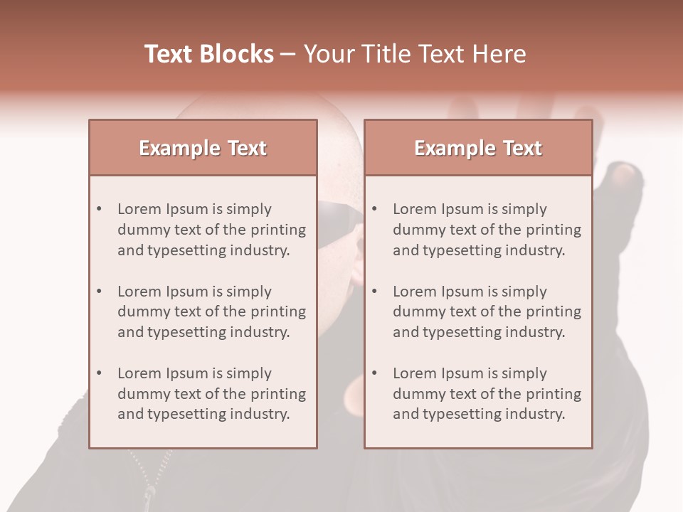 Protect Protection Collar PowerPoint Template