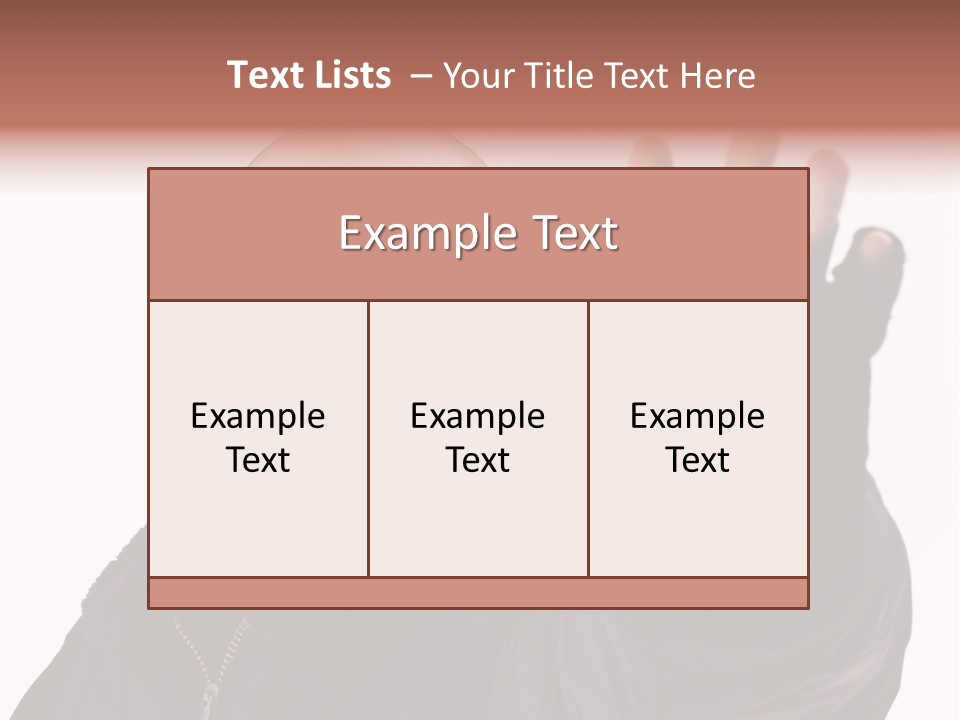Protect Protection Collar PowerPoint Template