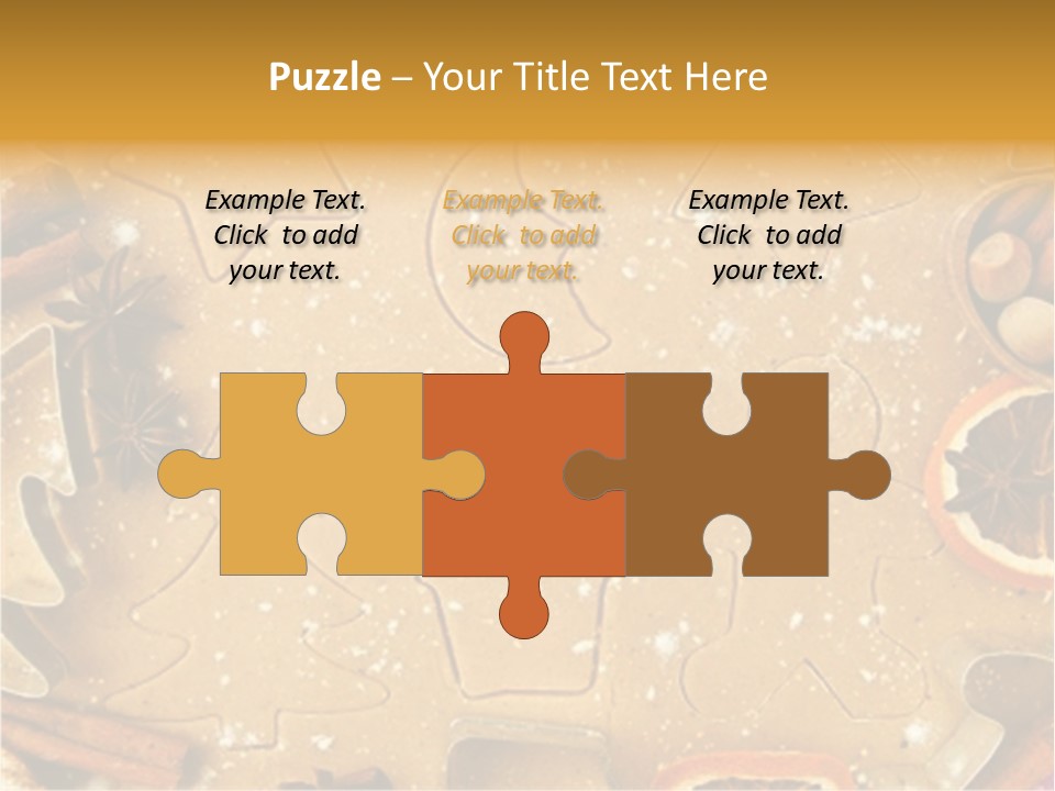 Dough Anise Aromatic PowerPoint Template