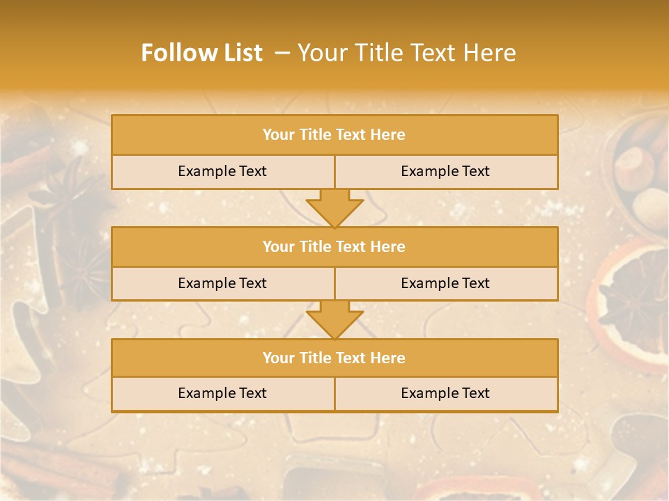 Dough Anise Aromatic PowerPoint Template