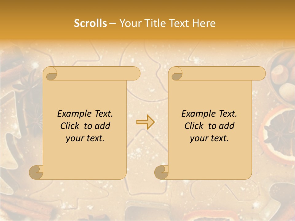 Dough Anise Aromatic PowerPoint Template
