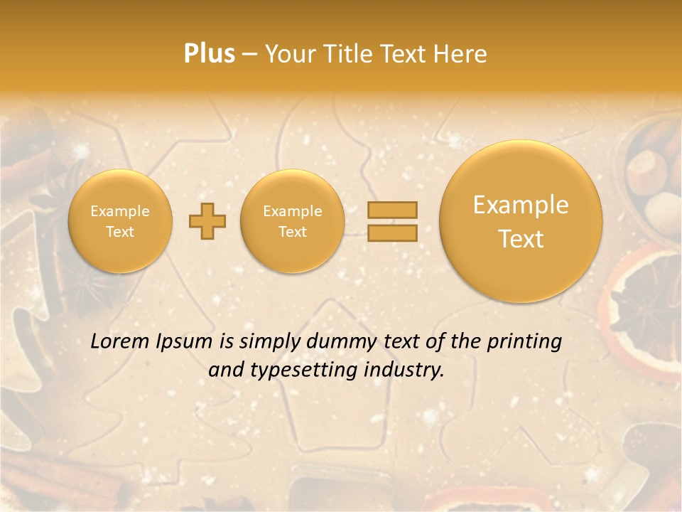 Dough Anise Aromatic PowerPoint Template