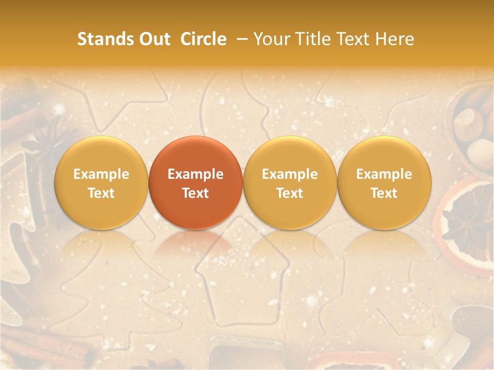 Dough Anise Aromatic PowerPoint Template