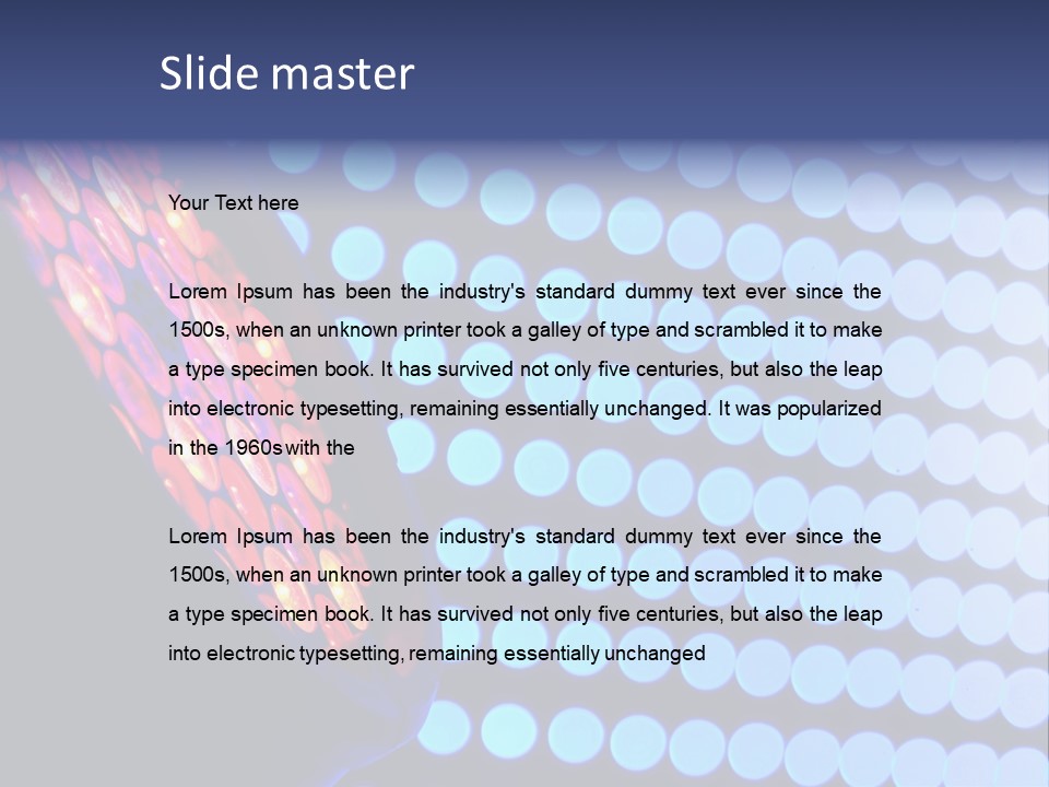 Music Concert Background PowerPoint Template