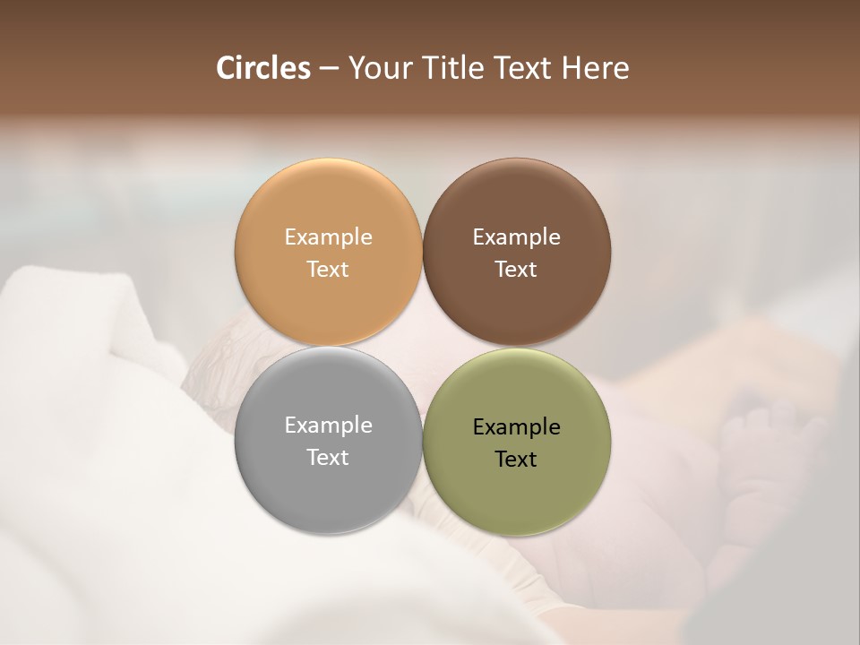 Childhood Peaceful Restful PowerPoint Template