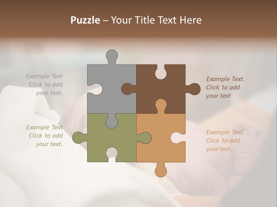 Childhood Peaceful Restful PowerPoint Template