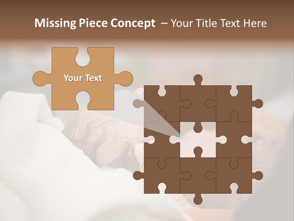 Childhood Peaceful Restful PowerPoint Template