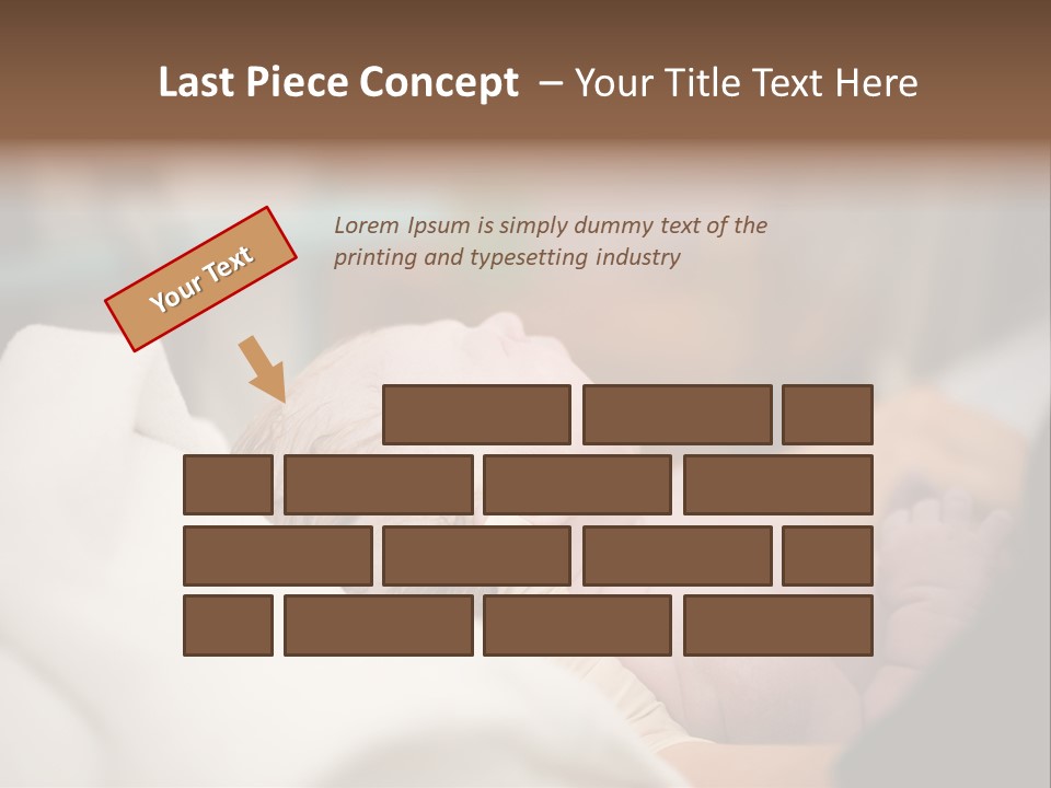 Childhood Peaceful Restful PowerPoint Template