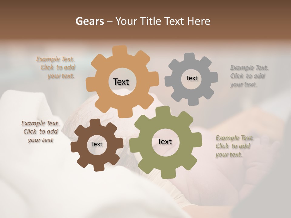 Childhood Peaceful Restful PowerPoint Template