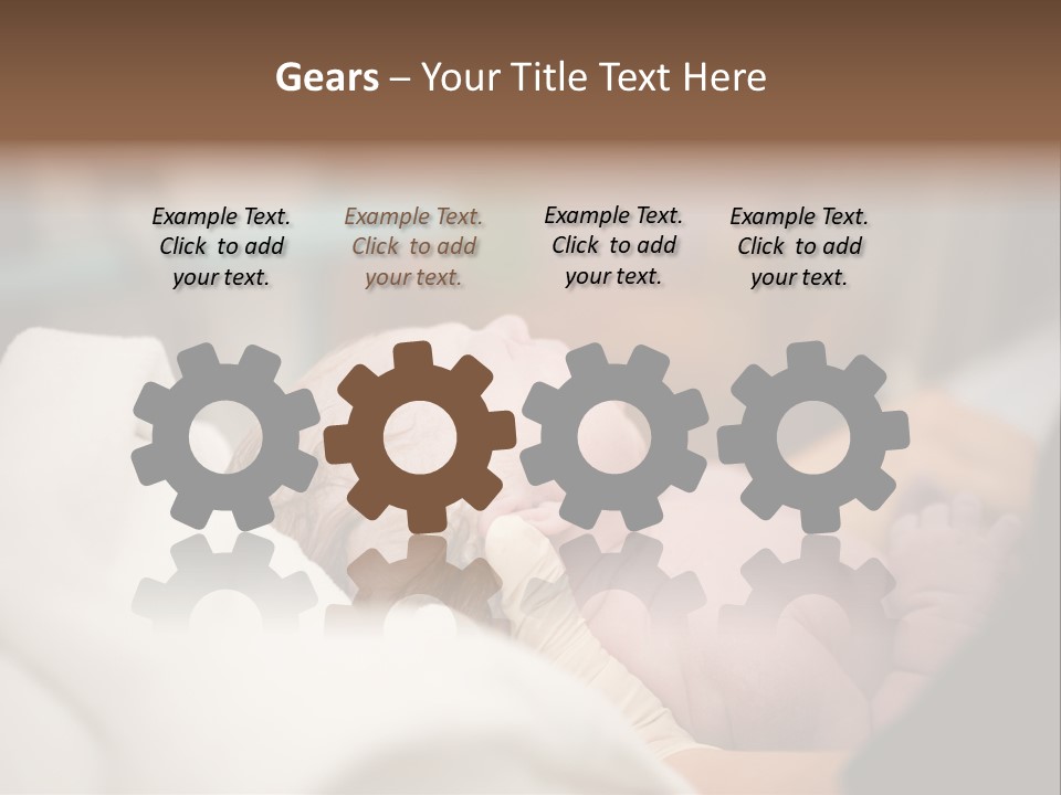 Childhood Peaceful Restful PowerPoint Template