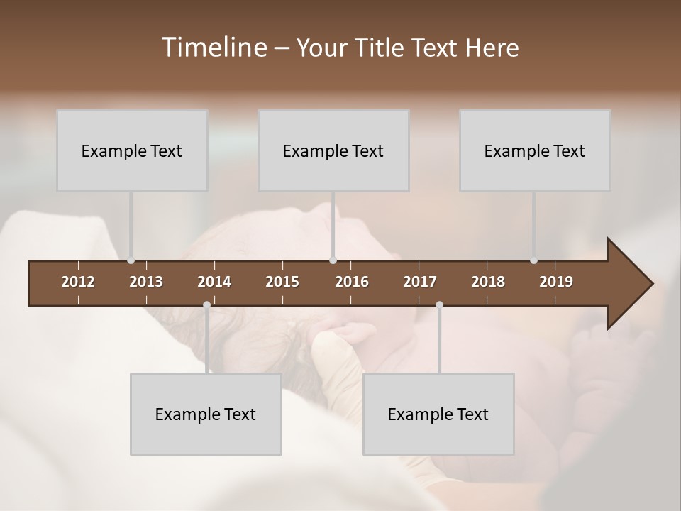 Childhood Peaceful Restful PowerPoint Template