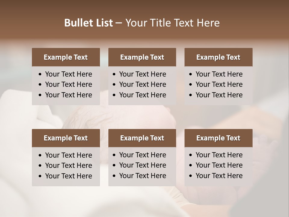 Childhood Peaceful Restful PowerPoint Template