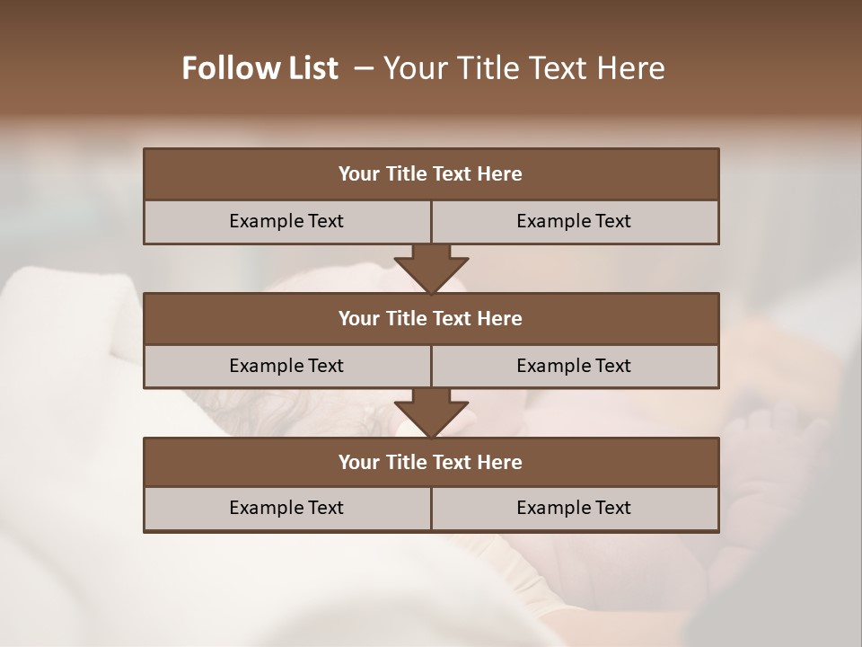 Childhood Peaceful Restful PowerPoint Template