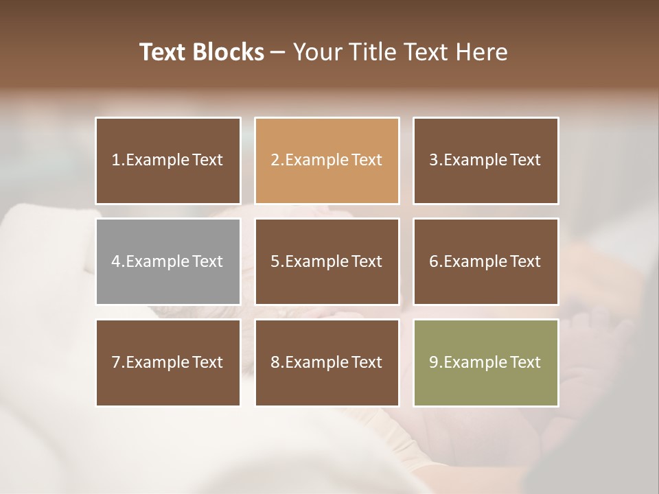Childhood Peaceful Restful PowerPoint Template