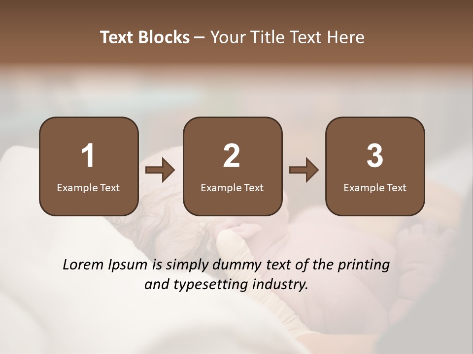 Childhood Peaceful Restful PowerPoint Template