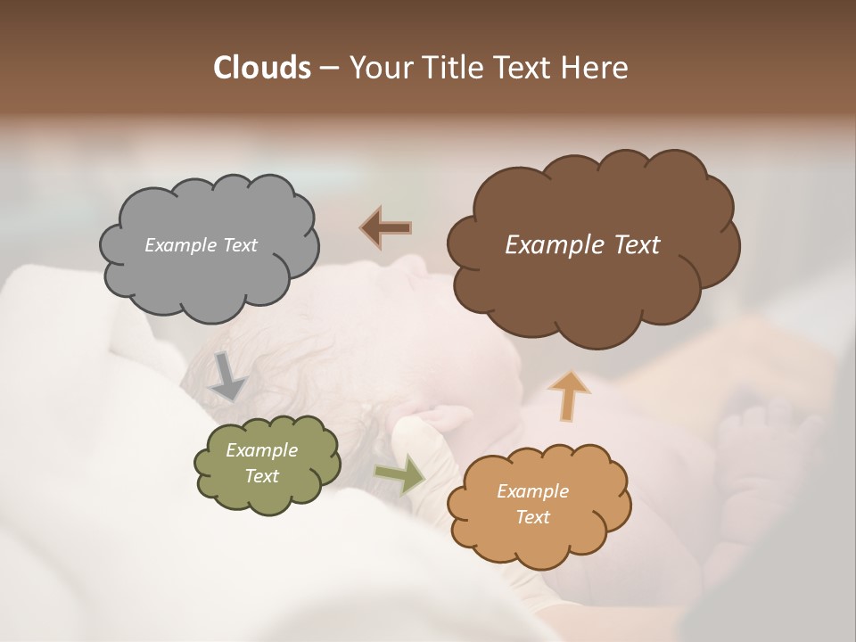 Childhood Peaceful Restful PowerPoint Template