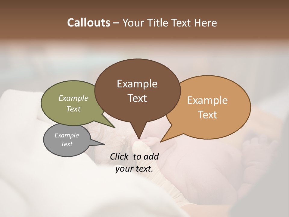 Childhood Peaceful Restful PowerPoint Template