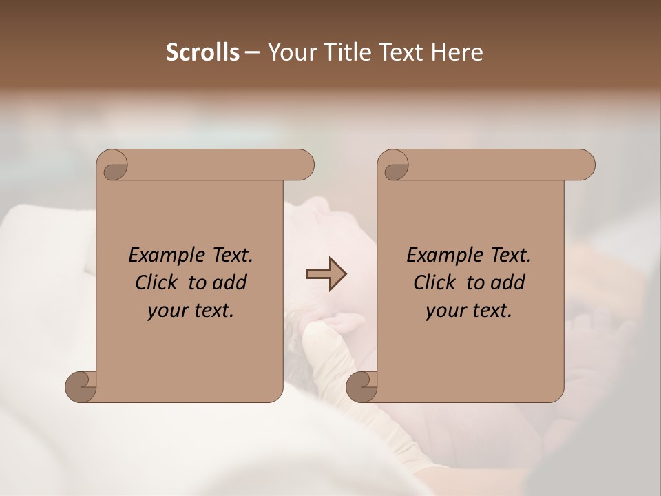 Childhood Peaceful Restful PowerPoint Template