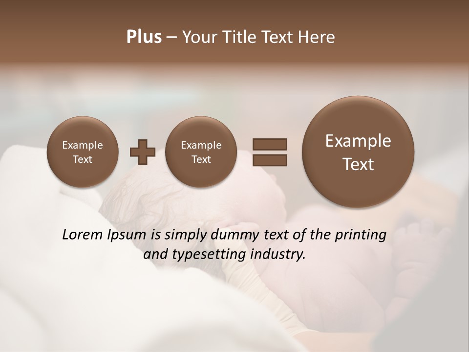 Childhood Peaceful Restful PowerPoint Template