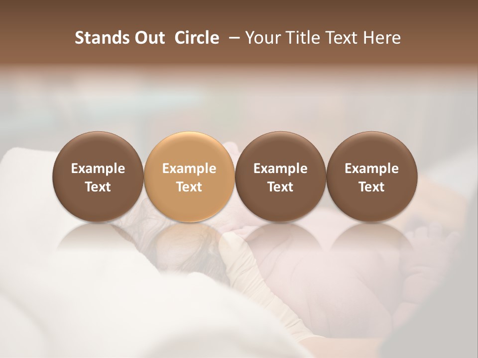 Childhood Peaceful Restful PowerPoint Template