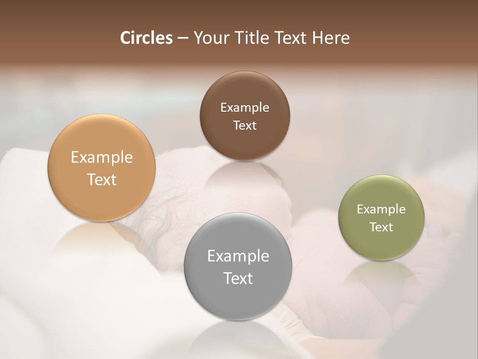 Childhood Peaceful Restful PowerPoint Template
