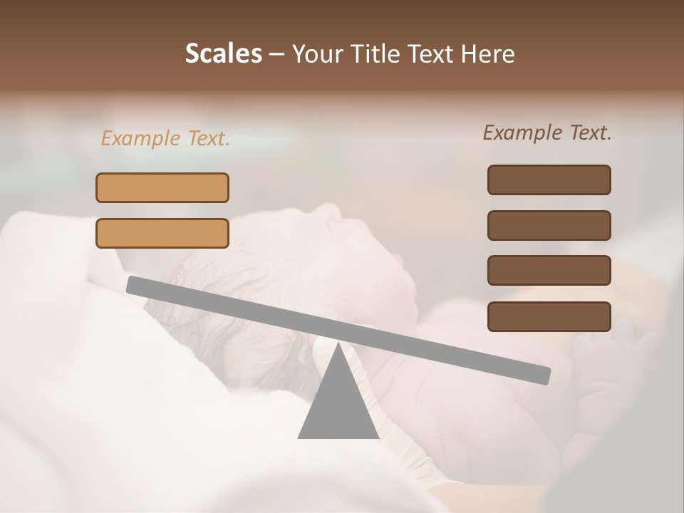Childhood Peaceful Restful PowerPoint Template