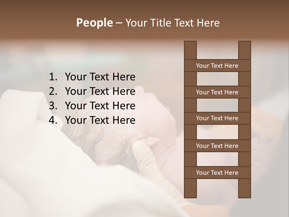Childhood Peaceful Restful PowerPoint Template