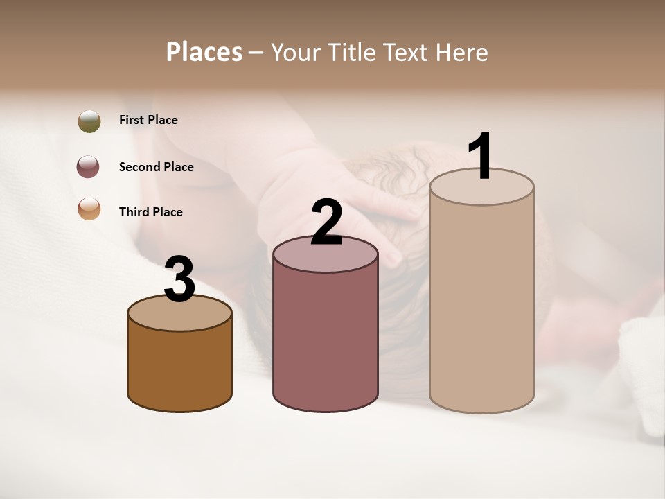 Blanket Son Person PowerPoint Template