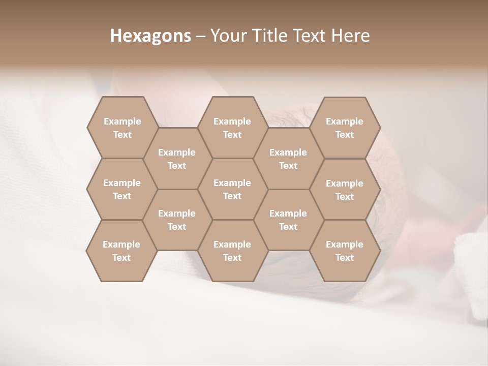 Blanket Son Person PowerPoint Template