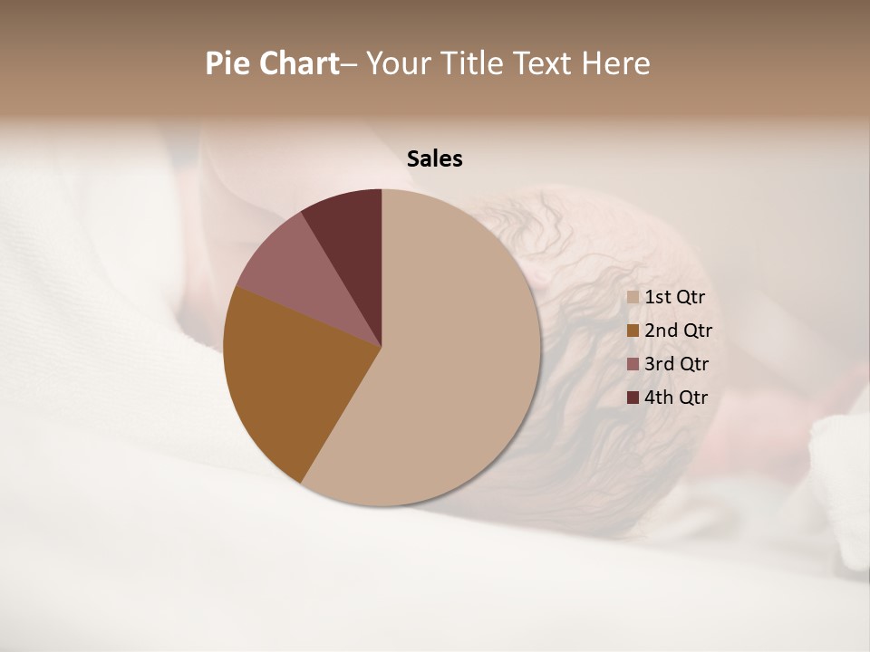 Blanket Son Person PowerPoint Template