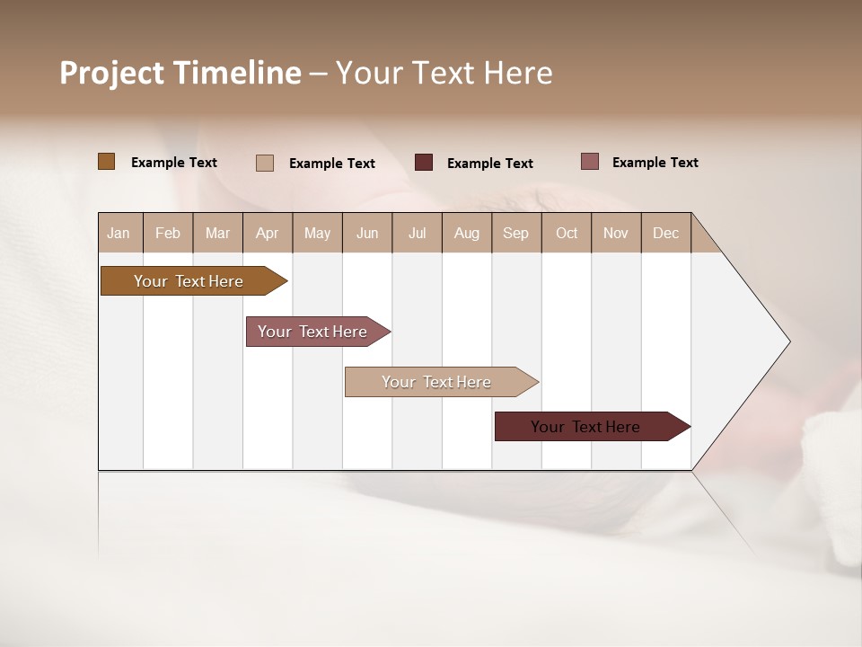 Blanket Son Person PowerPoint Template