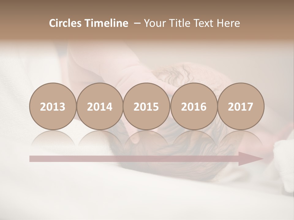 Blanket Son Person PowerPoint Template