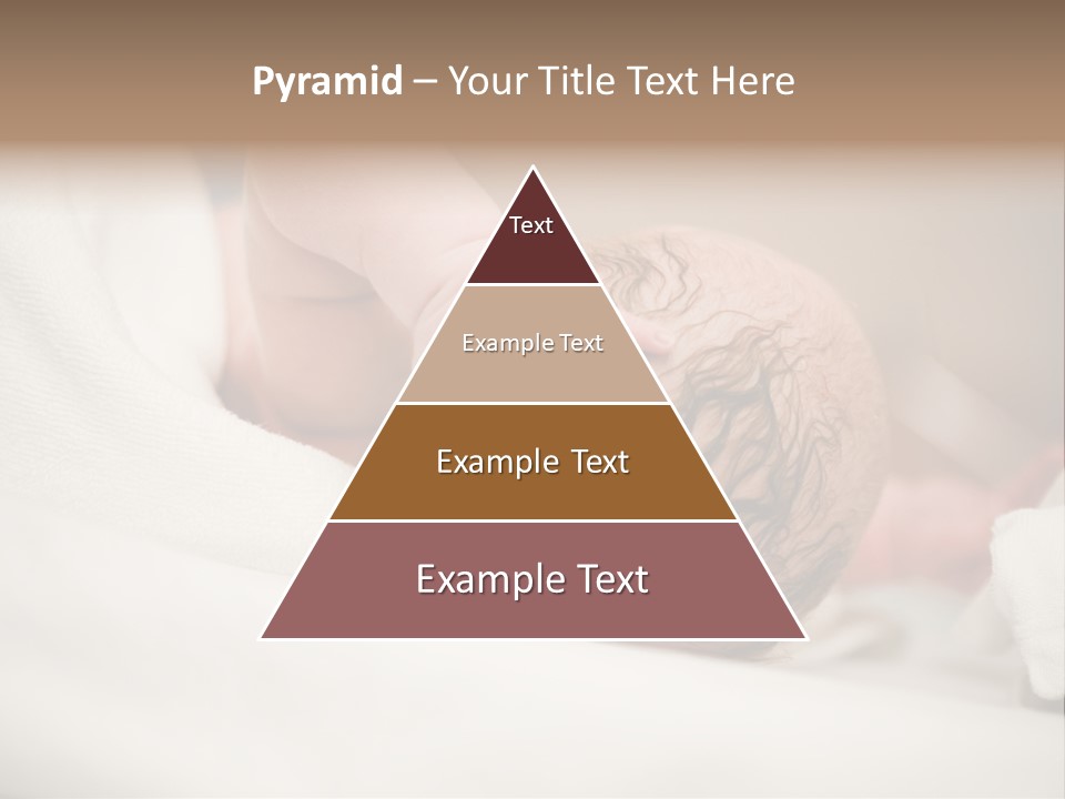 Blanket Son Person PowerPoint Template