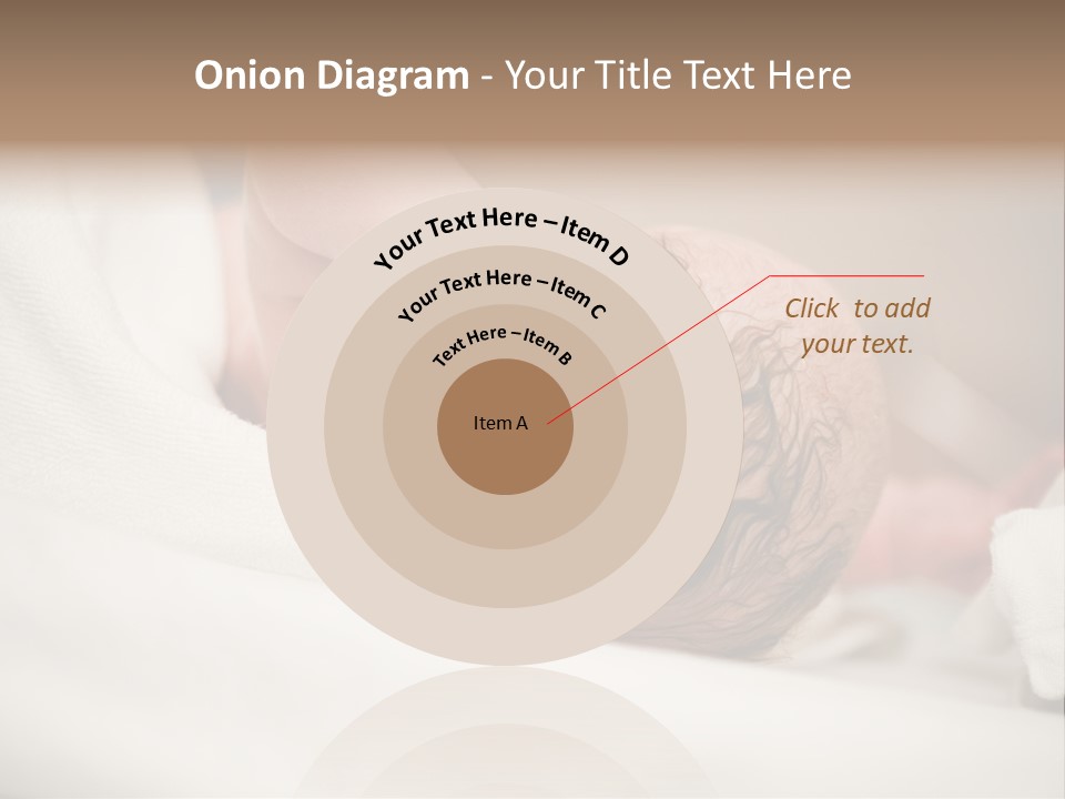 Blanket Son Person PowerPoint Template