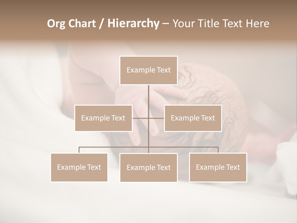 Blanket Son Person PowerPoint Template