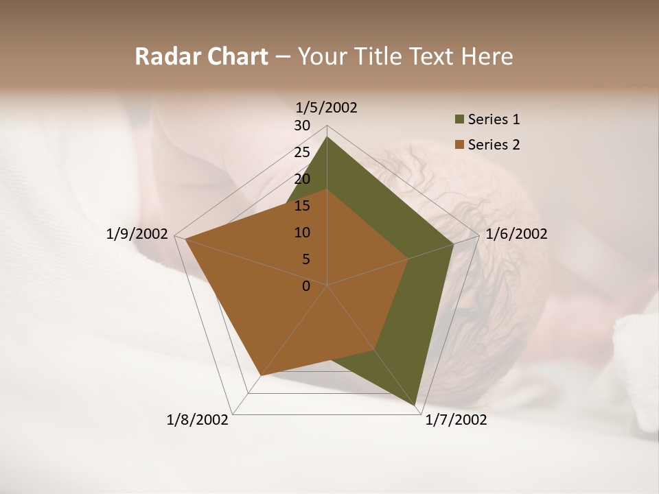 Blanket Son Person PowerPoint Template