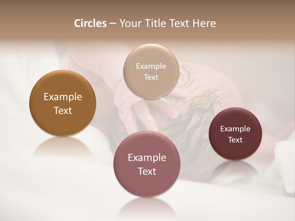 Blanket Son Person PowerPoint Template