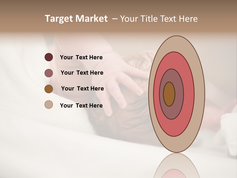 Blanket Son Person PowerPoint Template