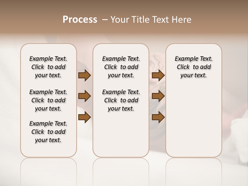 Blanket Son Person PowerPoint Template