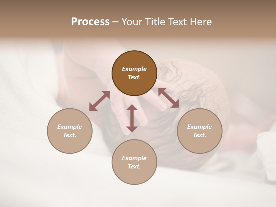 Blanket Son Person PowerPoint Template