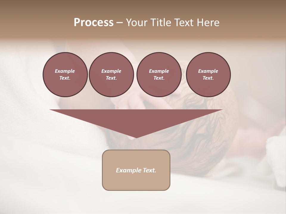 Blanket Son Person PowerPoint Template