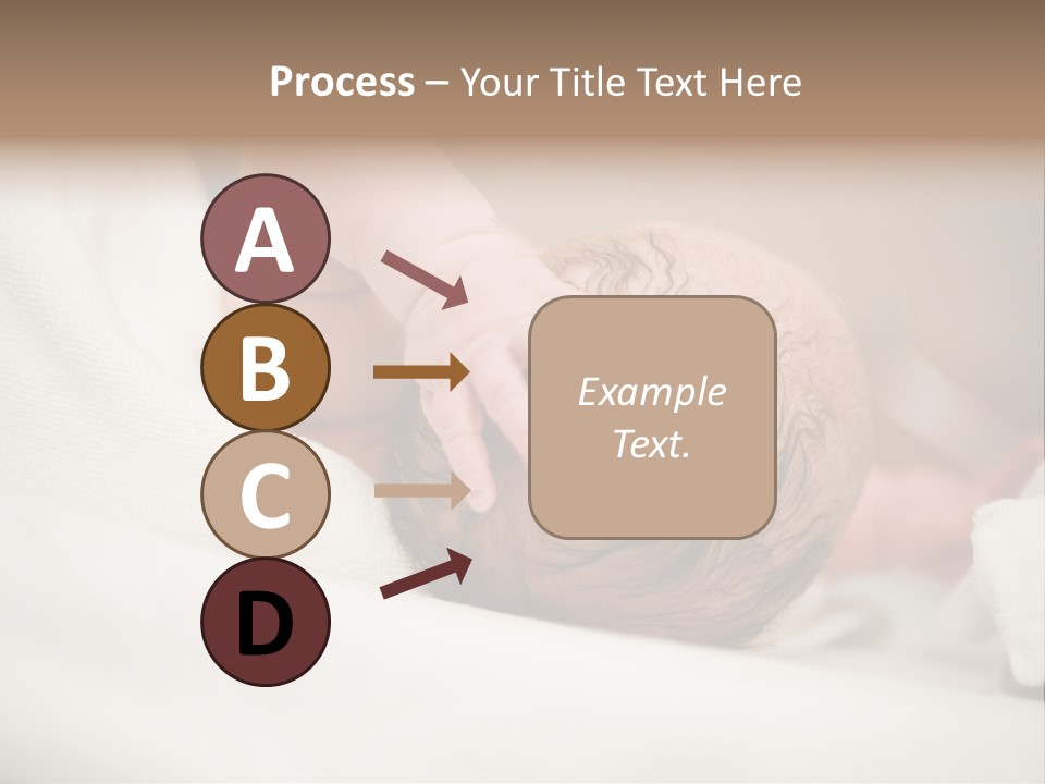 Blanket Son Person PowerPoint Template