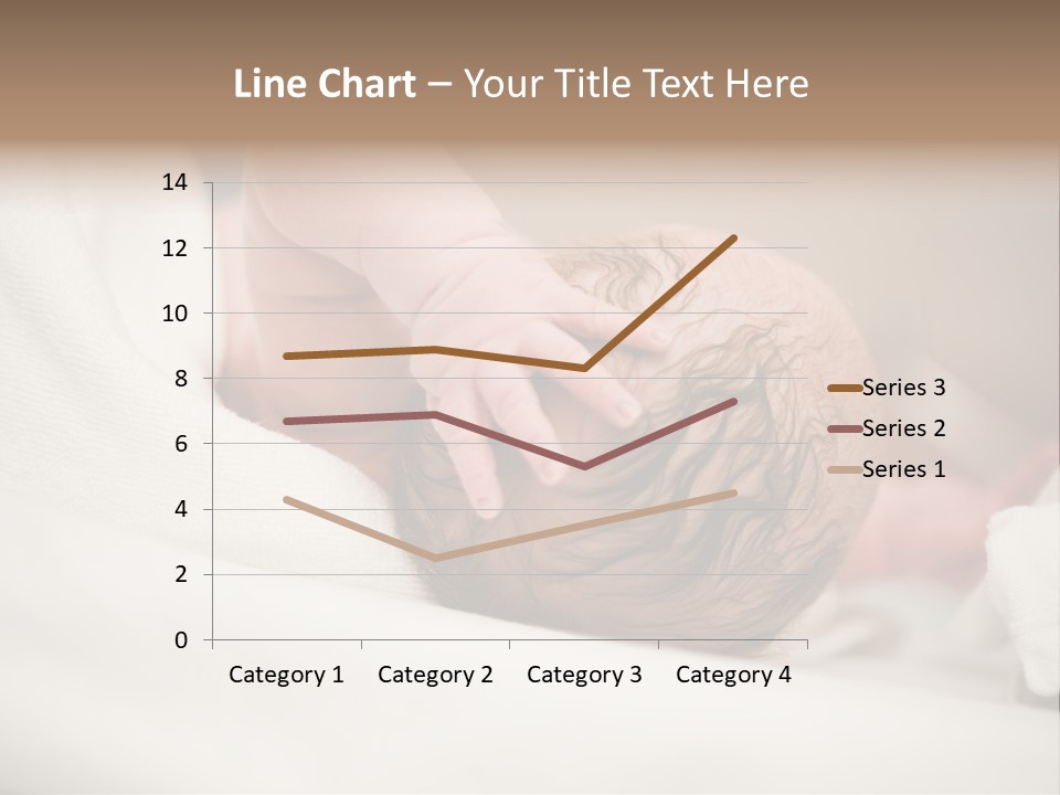 Blanket Son Person PowerPoint Template