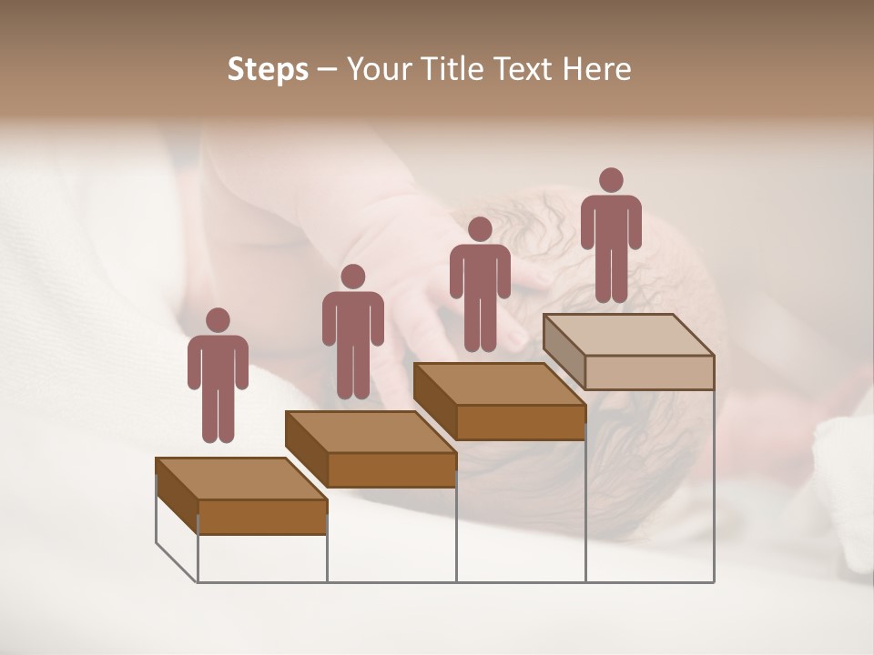 Blanket Son Person PowerPoint Template